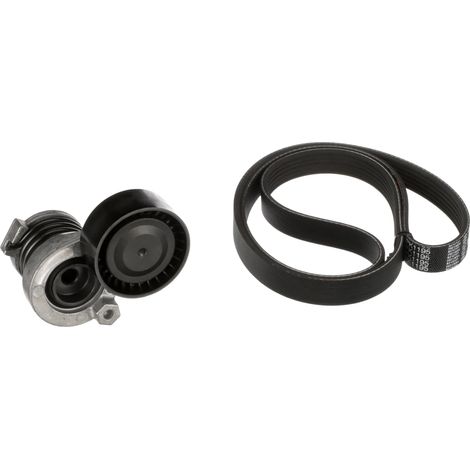 Jeu de courroies trapézoïdales à nervures Gates K066PK1195 DACIA 11 72 024 95R