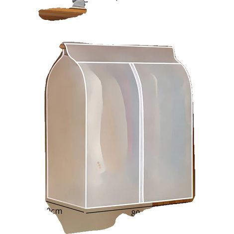 Copriabiti, impermeabile, antipolvere, formato A3 - 90x50x80 cm (1/2)