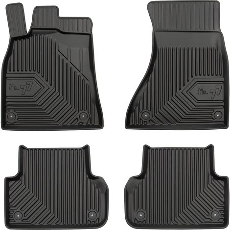 Tapis de Sol de Voiture No.77 pour Audi A5 Sportback 8T 2009-2016 TPE Noir 4Pcs (1/5)