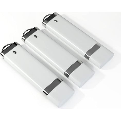 Clé USB - 64 Go - USB 3.0 - Blanc - Pour Stockage et Partage de Fichiers - 1 Pièce (1/5)