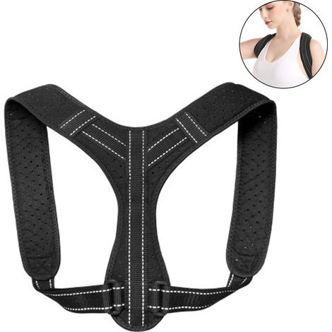 Correcteur de posture invisible pour le dos, ceinture de correction de la cyphose, orthèse lombaire pour étudiants, hommes et femmes, orthèse lombaire pour adolescents, redresseur de dos