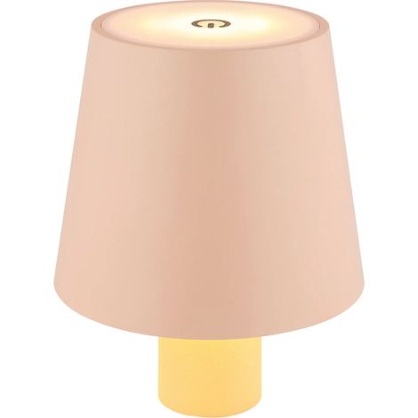 Lampe de table Lampe d'extérieur Lampe bouteille pêche LED Lampe de jardin Touchdimmer cm, 3W 130lm blanc chaud, DxH 10,6x13 cm (1/5)