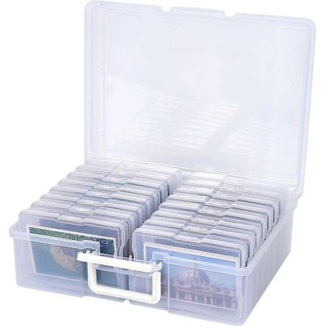 1 Boîte de rangement pour photos, organisateur de photos, boîte de rangement pour photos, conteneur pour photos (1/5)