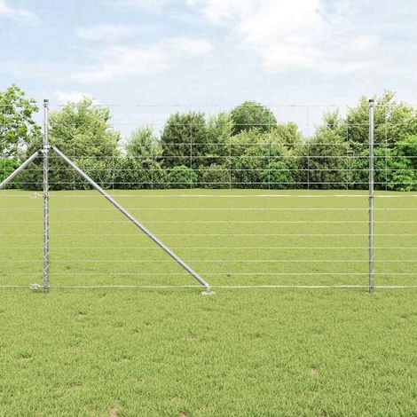 Zaunpfosten Galvanisiert 25 x 1,4 m Stahl