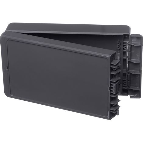 Bopla Bocube B 221306 PC-V0-7024 96015224 Outdoor-Gehäuse 125 x 231 x 60  Polycarbonat V0  Graphitgr