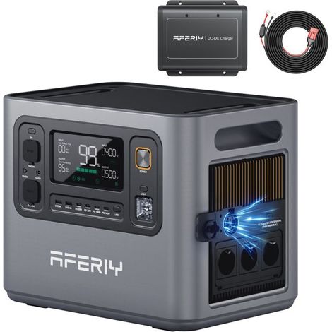 Station électrique portable - AFERIY - P300 - 3000W - 2048Wh - Chargeur 580W DC-DC (1/5)