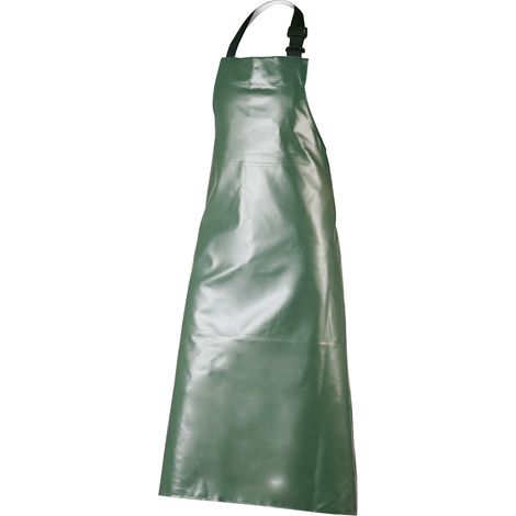 STEFFEN PVC - Schürze NORWAY PVC/Polyester/PU, grün, ca. 90 x 115 cm (1/2)