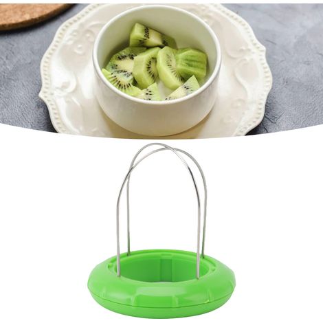 Éplucheur de kiwis verts, trancheuse à fruits, éplucheur multifonctionnel, extracteur de trognons de fruits. (1/5)