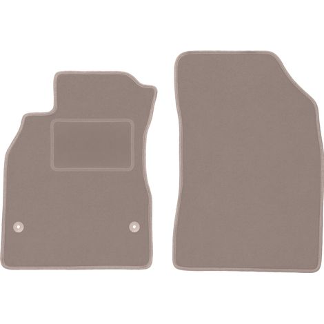 Tapis avant beiges pour : Renault Fluence berline (2009-2016) (1/5)
