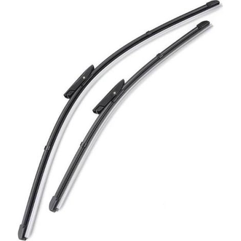 Lot de 2 Balais d'essuie-glace avant pour Renault Clio IV 2012 2013 2014 2015 2016 2017 (1/4)