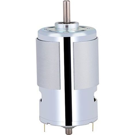 12V 100W Micro moteur électrique à arbre rond 12000r / min Moteur électrique à couple élevé à grande vitesse Micro moteur Moteurs à courant continu à grande vitesse (1/5)