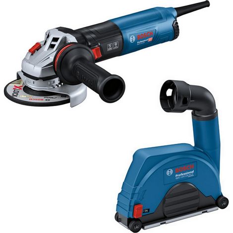 Bosch Winkelschleifer-Set GWS 14-125 + Absaughaube GDE 115/125 FC-T (1/5)