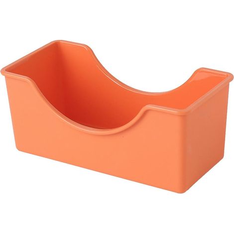 Plateau De Service Anti-Dérapant - 15 X 6.5 X 6.5 Cm - En Polypropylène Alimentaire - Pour Table À Manger Cuisine Salon - 1 Pièce (1/5)