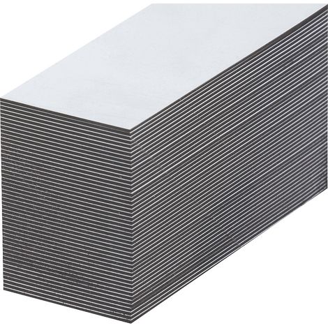 FRANKEL kaiserkraft, Etiquettes magnétiques, blancs, h x l 10