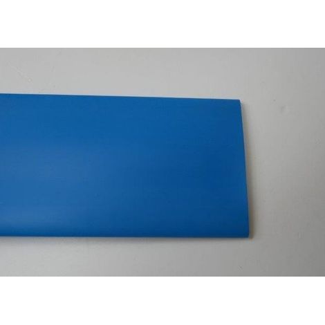 Gaine thermorétractable bleue paroi mince Ø 38-19mm longueur 1m retreint 2/1 réf 135937-5 CGPT 38-19 Tyco