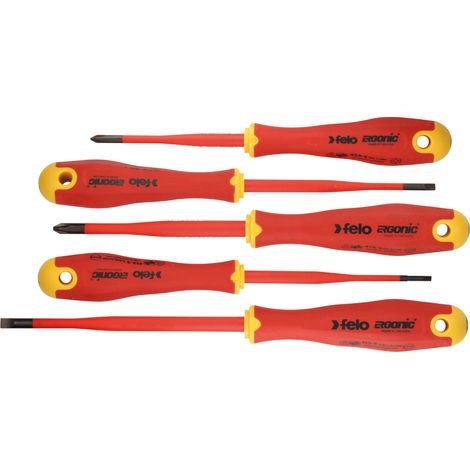 JUEGO DE 5 DESTORNILLADORES FELO-ERGONIC VDE SLIM - L/FL41385198