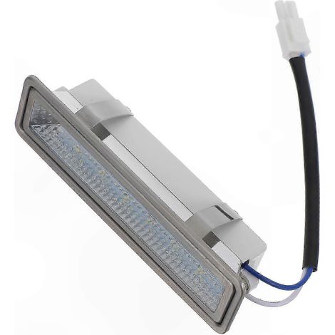 Éclairage LED rectangulaire pour hotte de cuisine, remplacement facile, lumière blanche froide, installation simple, ventilation améliorée des fumées. (1/5)