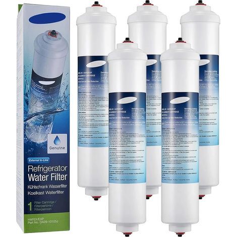 5er-Pack Wasserfilter, Kühlschrank, Samsung, LG, Aktivkohle, DA29-10105J, Haushalt (1/5)