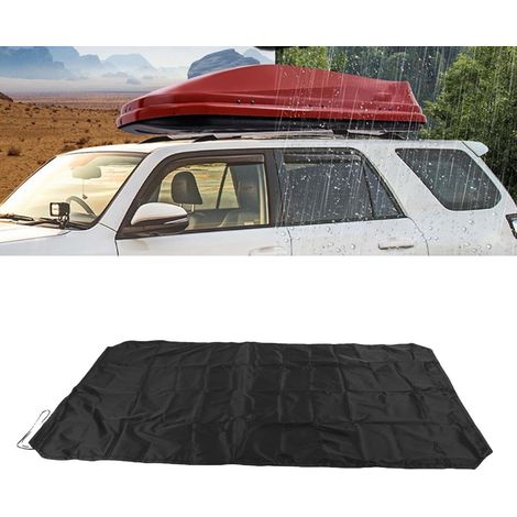 Housse Protège-Bagages de Toit Anti-Pluie et Anti-Poussière en Oxford Argenté 210D pour SUV/Voyage [170x145cm] - Imperméable Sécurisée Simple d'Installation (1/5)