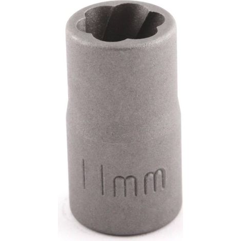 Douille à choc hélicoïdale ø11mm L.32mm 1/4" Cr-Mo - SA 8078 - CLAS Equipements