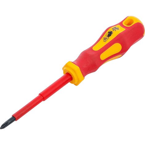 Tournevis spécial VDE cruciforme PH1 longueur de la lame 80 mm (1/3)