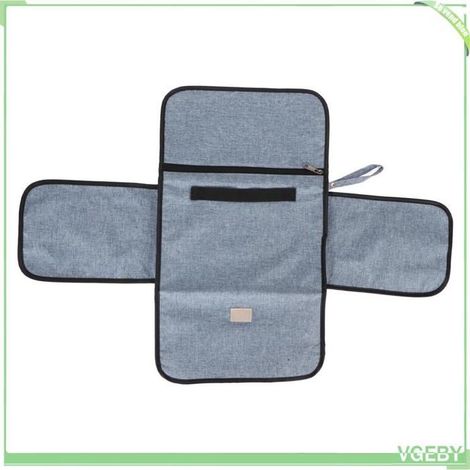 Fafeicy Matelas à langer pour bébé Tampon à Changement de Voyage, PAD-PAD à Changement étanche Baby Mat à parapharmacie orthese (1/5)