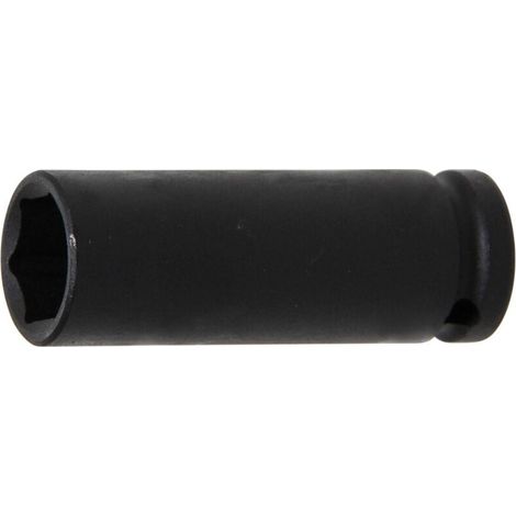 Vaso de impacto profundo de 19 mm (1/2") – Acero al cromo-molibdeno – Para trabajos que requieren mayor profundidad – Robustez óptima