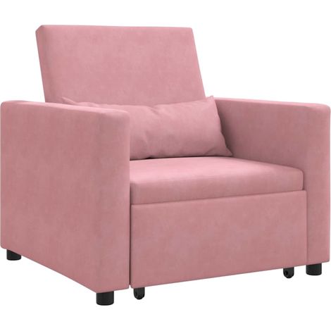 Maison Exclusive - Ausziehbare Schlafcouch Einzel mit Rädern Hell