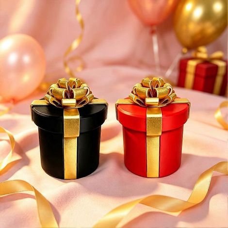 Boîte à vis gigogne - Une boîte à farces réutilisable et amusante, idéale pour Noël, les échanges de cadeaux et les anniversaires (2 pièces) (1/4)
