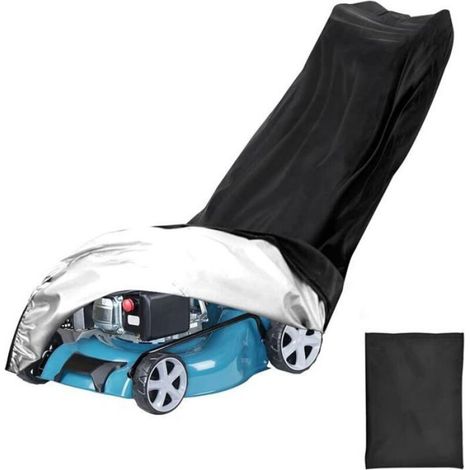 Housse de protection pour tondeuse à gazon 210D en tissu Oxford pour tondeuse à gazon, housse de protection pour la plupart des (1/5)