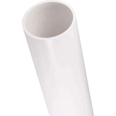Tuyau rond rigide en PVC de 67,8 mm de diamètre intérieur et 75 mm de diamètre extérieur, 0,35 m de long, canal droit à fort impact pour décoration à faire soi-même (1/5)