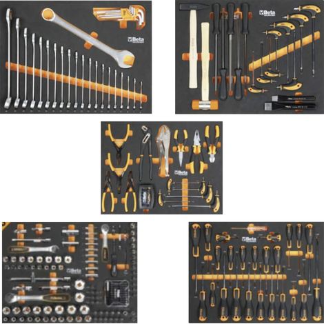 Assortiment d'outils Beta BW 5945/2024 268 UT. C45PRO