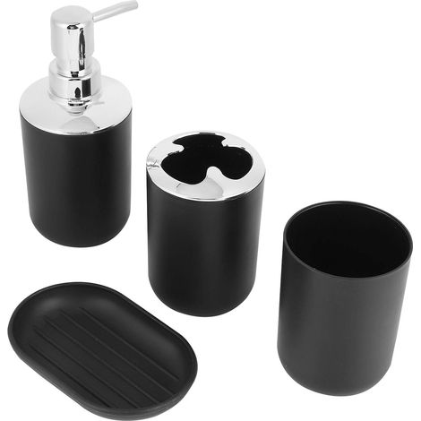 Badezimmer Accessoire Set Aufbewahrungsbecher aus verzinktem