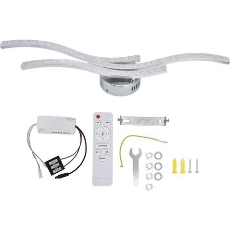 Innovative LED-Deckenleuchte mit Fernbedienung und Dimmfunktion für Schlaf- und Wohnzimmer, AC85265V (1/5)