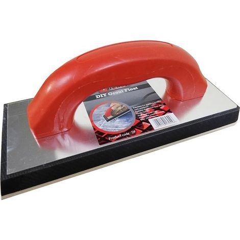 Tileasy 230mm x 100mm Grout Float with Plastic Handle - DF