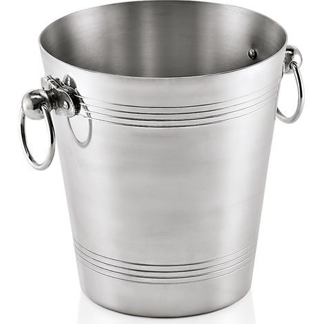 Seau à vin/champagne Ø 19 cm H 20 cm aluminium - Was Germany