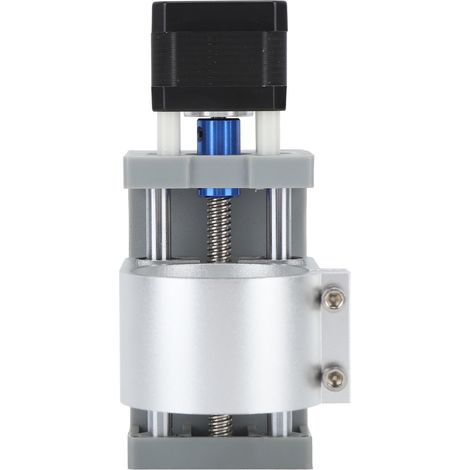 Support de moteur de broche d'axe Z CNC de 52 mm de diamètre pour machines de gravure de bureau, support de moteur d'axe Z adapté à 3018 Pro, gris. (1/5)