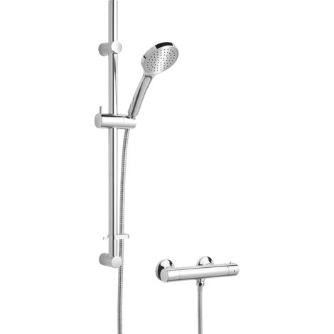 Deva Pennington Bar Shower Valve with Single Mode Shower Kit - Chrome (1/5)