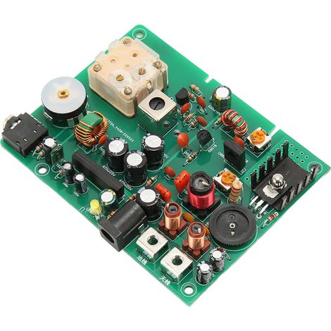 Émetteur ondes moyennes AM 530-1600 kHz, kit DIY réglable, adapté aux projets scolaires et aux expériences scientifiques. (1/5)
