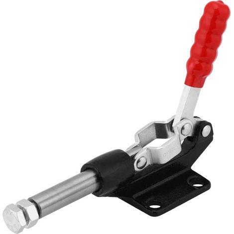 Pince horizontale pratique à course de piston de 42 mm, maintien compact en acier au carbone pour le soudage du gabarit (1/5)