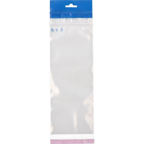 Pack 25 Verpackungssäcke Nützliche Größe 12 x 29 cm