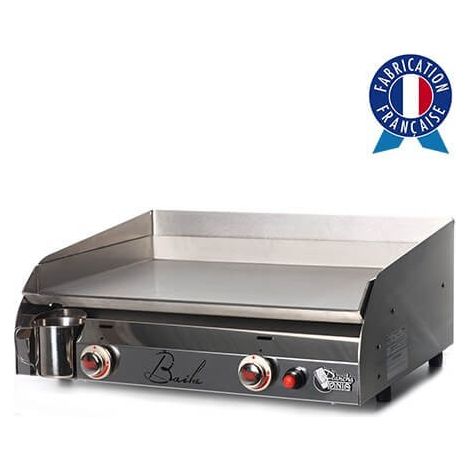 Plancha Gaz tout Inox BAILA 2 Feux - Plancha Tonio