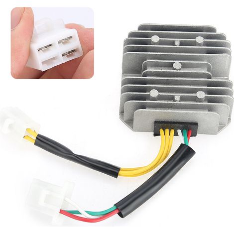Régulateur de tension redresseur compatible GY6 125cc 150cc 6 fils (1/5)