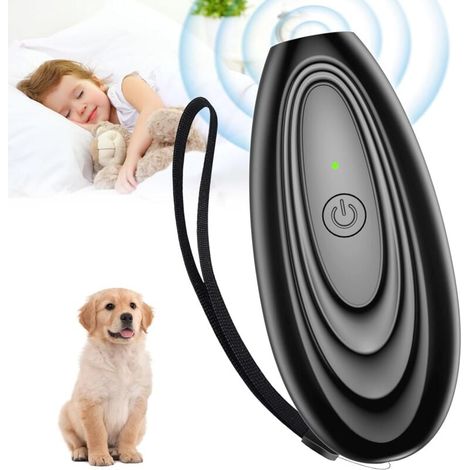 Hundetrainingszubehör, Anti-Bell-Hund, Ultraschall-Anti-Bell-Gerät mit variabler Frequenz, effektives Anti-Bell-Hunde-Gerät mit großer Reichweite für drinnen und draußen, wehrt C ab (1/5)