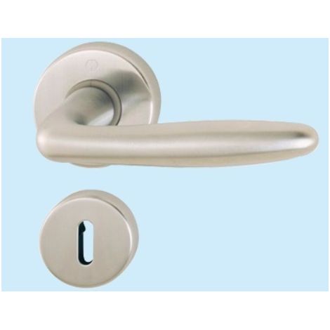 Maniglia Hoppe Roissy Cromo satinato M1941/88K/88KS - Art. 2040276 Conf. 2 Pz (1/2)