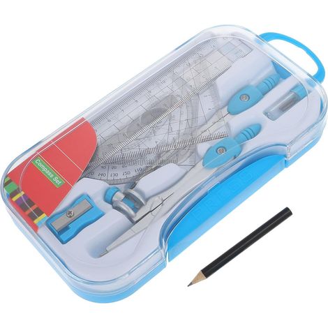 Kit de dessin professionnel SHINEOFI 10 pièces avec règle en (1/5)