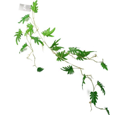 100cm Artificial Hanging Trailing Philodendron Small Leaf Plant (1/3)