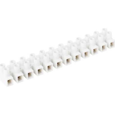 Regleta conexion cable 2.8 mm. 12 polos