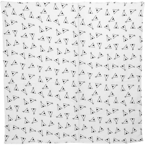 1 Lot Carré en Mousseline Douce Enveloppe de Sommeil pour Bébé Couverture Confortable Nouveau-né 2 (1/5)