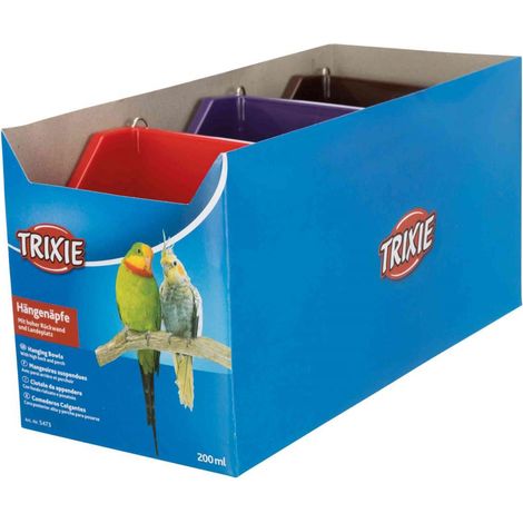 Mangeoire à oiseaux suspendue Trixie 200 ml (1/5)